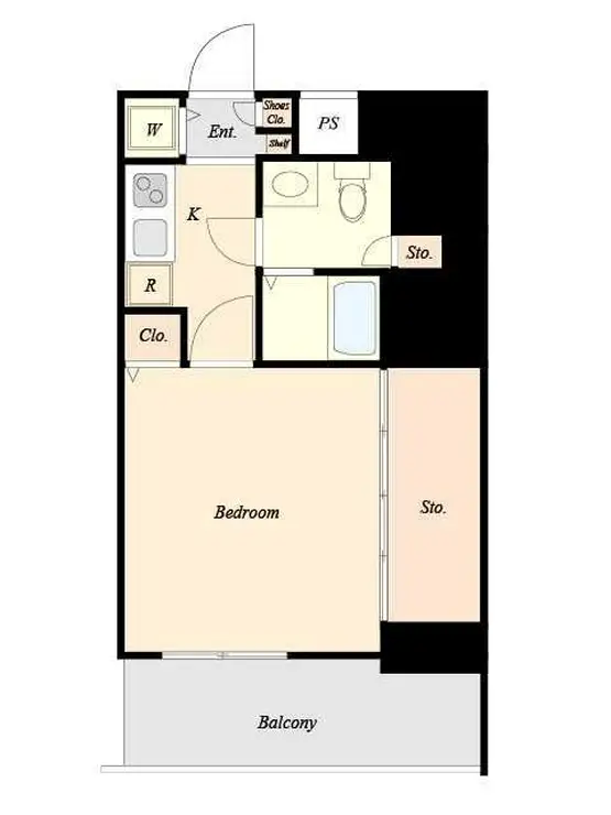 スカイコート本郷東大前第3 13階階 間取り