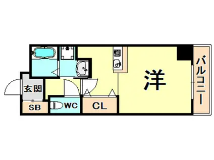 ARCO PLACE(ワンルーム/2階)の間取り写真