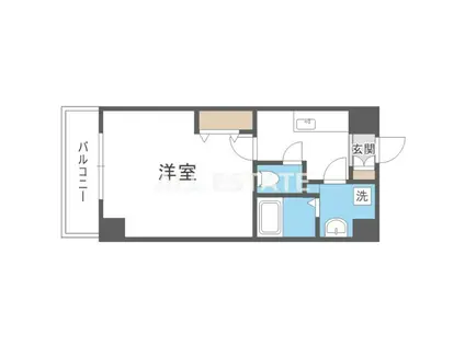 クレールソフィアミヤ都島(1K/8階)の間取り写真