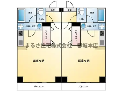 プリンセスマンション(ワンルーム/3階)の間取り写真