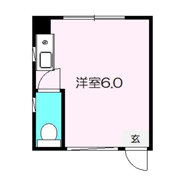 LA・VITA梅町(ワンルーム/1階)の間取り写真