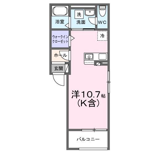ＪＲ横須賀線 東逗子駅 徒歩5分 3階建 新築(ワンルーム/3階)の間取り写真