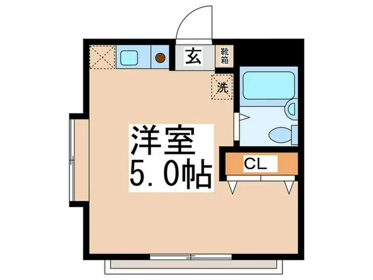 エリア中山 1階階 間取り