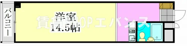 セザール大久保 2階階 間取り