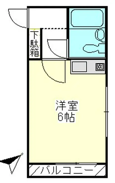 クリオ西八王子壱番館 3階階 間取り