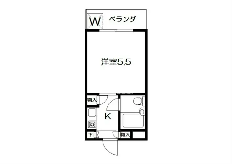 東栄レジデンス 3階階 間取り