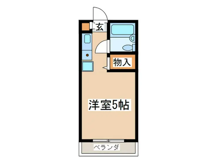 レジデンスカープ八王子 4階階 間取り