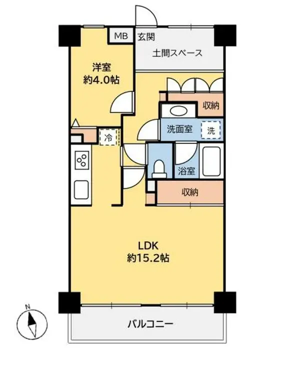 コスモ松戸ステーションビュー 9階階 間取り