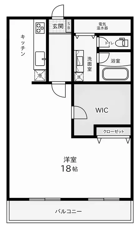 シェリーヒルズ横浜 2階階 間取り