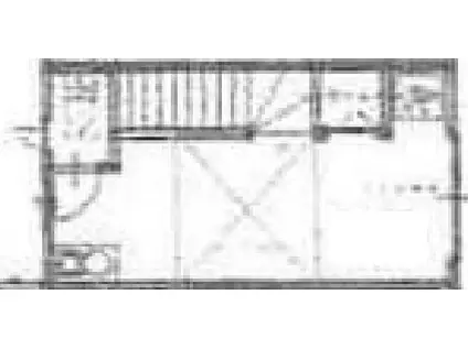 サークルハウス竹ノ塚弐番館(ワンルーム/2階)の間取り写真