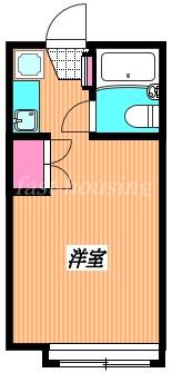 ドルチェ元町(ワンルーム/1階)の間取り写真