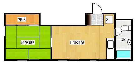コーポ149(1LDK/1階)の間取り写真