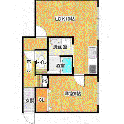NMY II(1LDK/2階)の間取り写真