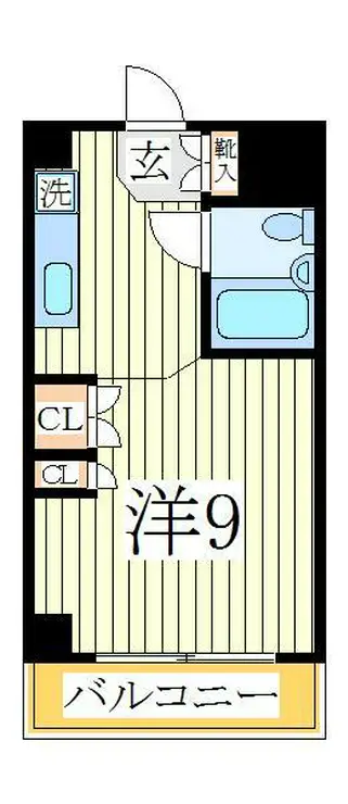 マンションニューシャイン 2階階 間取り