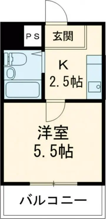 アーバンコート野島 3階階 間取り