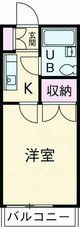 ハイツブロス 1階階 間取り