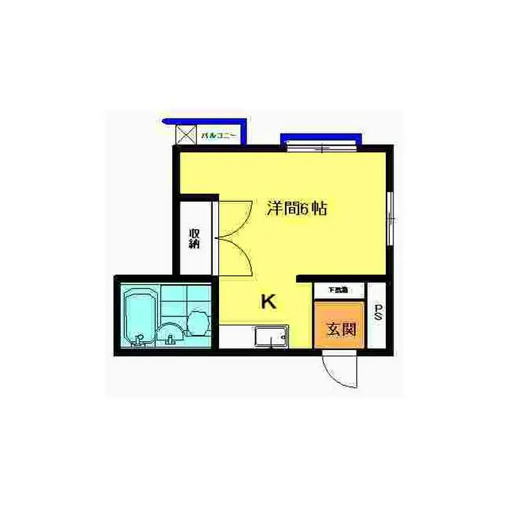 湘南台アットホームビル 3階階 間取り