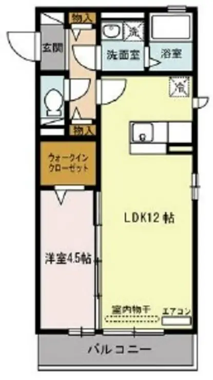 グランドゥール 3階階 間取り