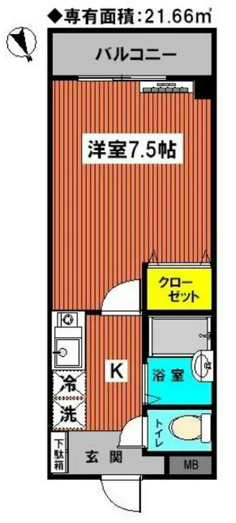 ステージ08 2階階 間取り