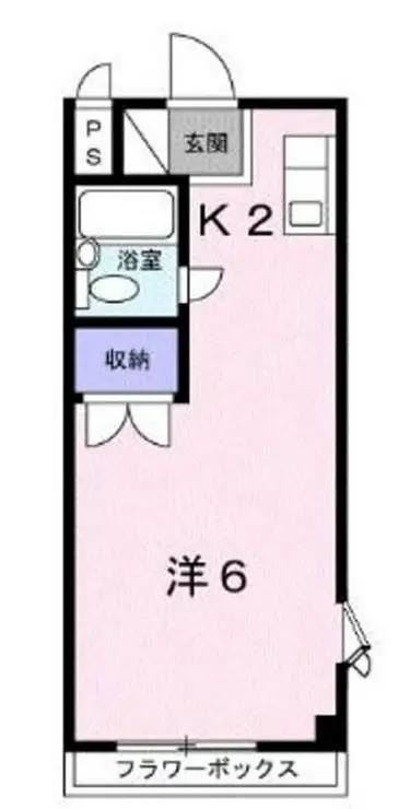 ウインク松木 1階階 間取り