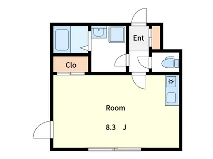 DESIGNERS MAISON QT IKEBUKURO(ワンルーム/5階)の間取り写真