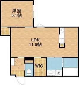 G GRANZ(1LDK/4階)の間取り写真