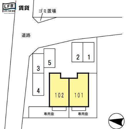 ＪＲ岩徳線 櫛ケ浜駅 徒歩22分 2階建 築17年