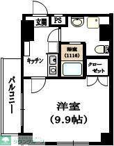 セレシア西巣鴨(1K/5階)の間取り写真