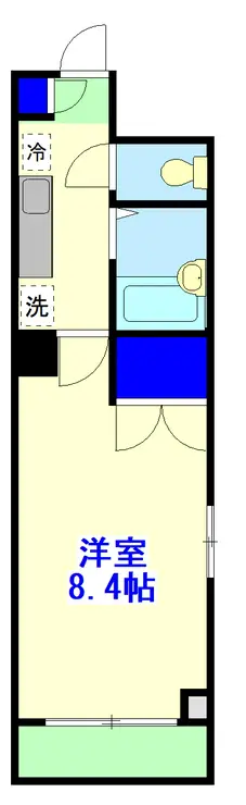 クレオ舞浜II 4階階 間取り