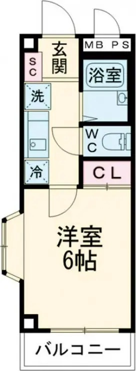 エーデルグリーン吉祥寺 2階階 間取り