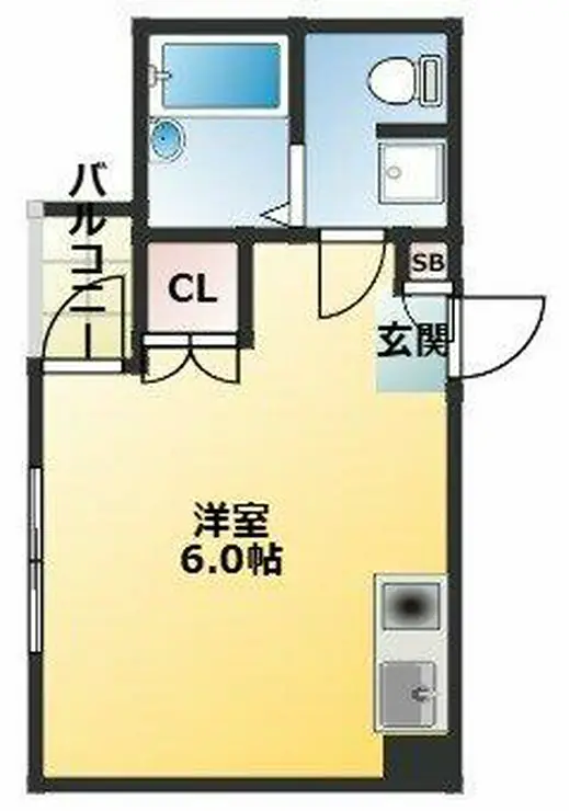 エクセル白鳥 4階階 間取り