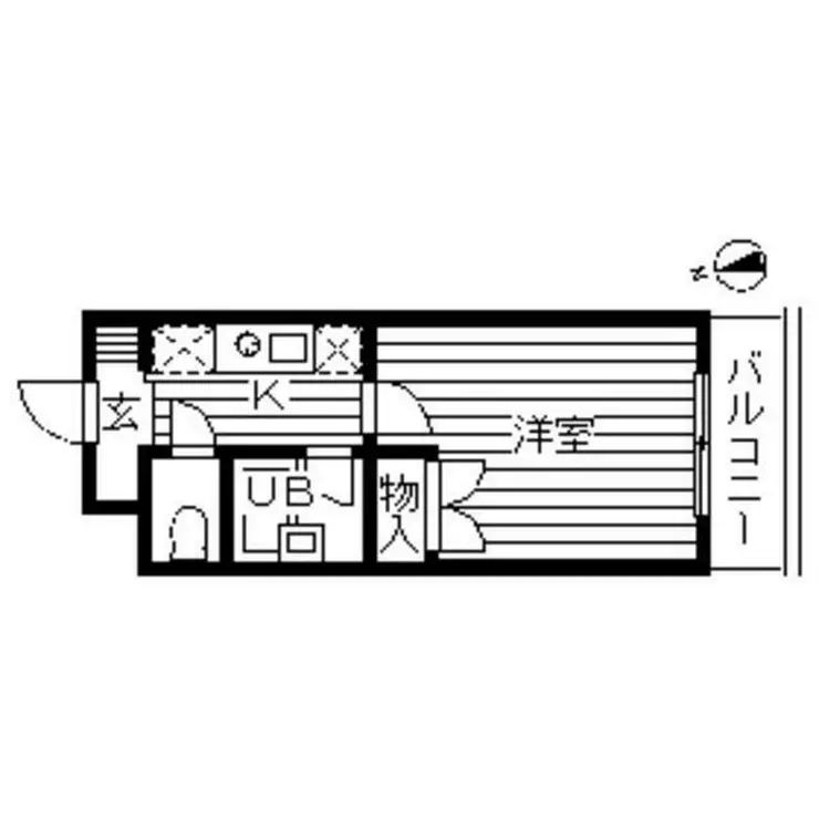 フローラル宮崎台 3階階 間取り
