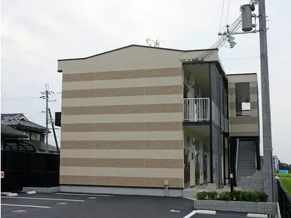 レオパレスリベルラI(1K/2階)の外観写真