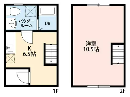 WOOD BELL(1K)の間取り写真