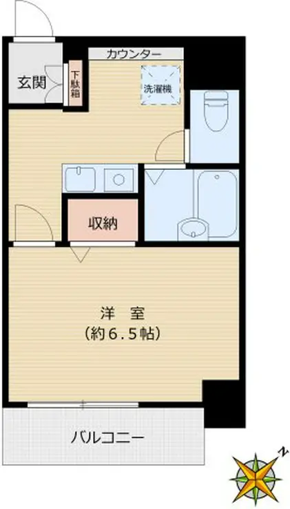 モンフェリーチェ 3階階 間取り