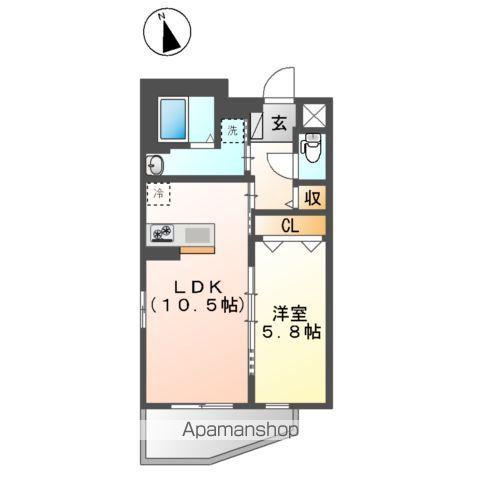 湯島3丁目店舗マンション工事(1LDK/3階)の間取り写真
