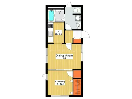 カーサセレーソ(2K/3階)の間取り写真