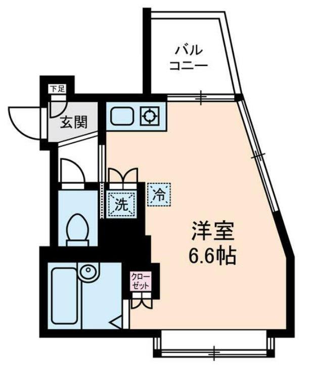 スターライト上池袋(ワンルーム/3階)の間取り写真