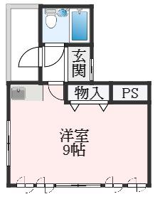 マスターズエル千代田11(ワンルーム/3階)の間取り写真