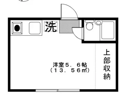 ワンミニット千川(ワンルーム/1階)の間取り写真