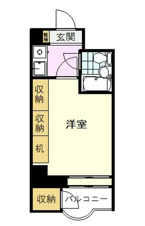 スペランザ・クニタチ 2階階 間取り