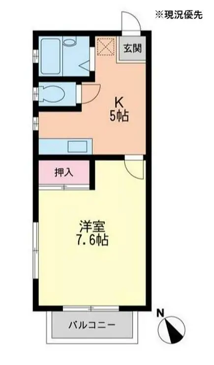 ヴィハーラ大倉山 2階階 間取り