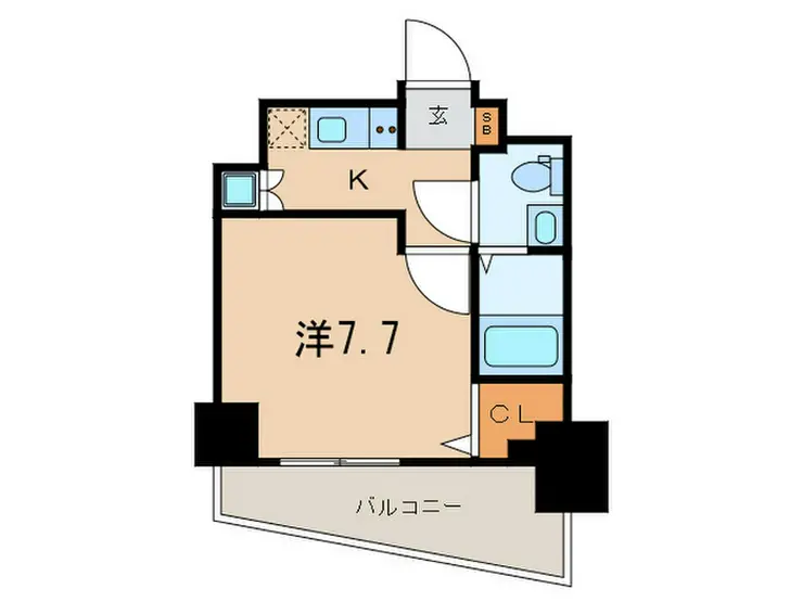 アイル文京白山 4階階 間取り