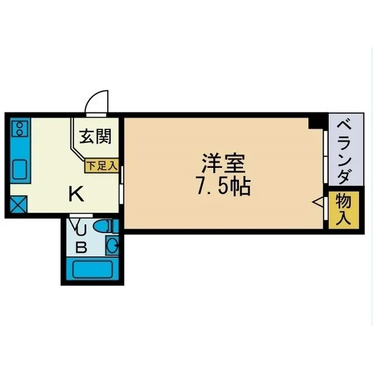 ミッドライズマツイ 4階階 間取り