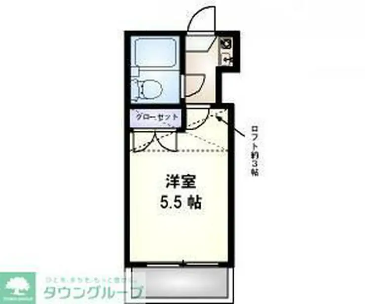 クレールメゾン本鵠沼 2階階 間取り