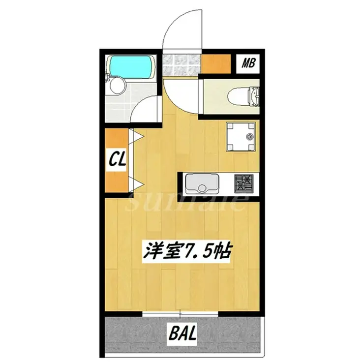 ストロベリーフィールズ 1階階 間取り