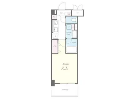 リヴァージュ大森(1K/2階)の間取り写真