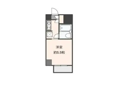 メゾンコモド小石川(1K/3階)の間取り写真