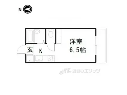 MINAMI115(ワンルーム/2階)の間取り写真