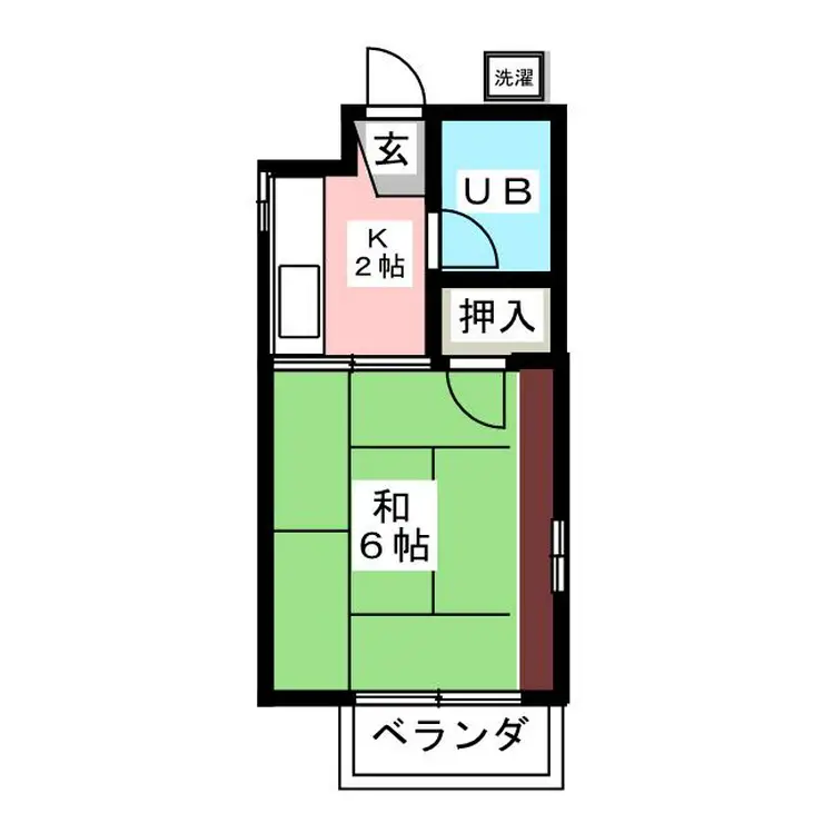 サンライフ羽鳥 2階階 間取り